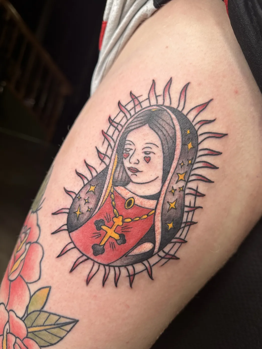 Colour tattoo by Ireland Bower, 4 of 7