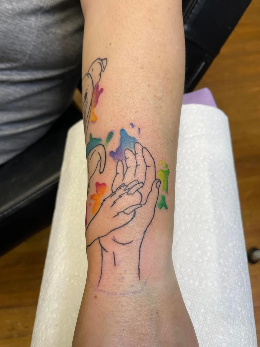 Colour tattoo by Ireland Bower, 6 of 7